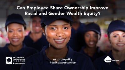 Can Employee Share Ownership Improve Racial and Gender Wealth Equity? Fri, Oct 16, 2 p.m. ET. RSVP: as.pn/equity Tweet #talkopportunity