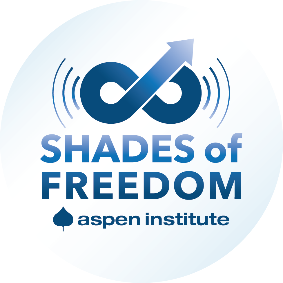 logo for Shades of Freedom podcast