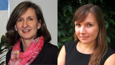 Photo of Joyce Klein and Shelly Steward