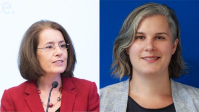 Maureen Conway and Jenny Weissbourd
