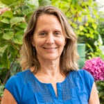 photo of Cindy Turcot + pink flower