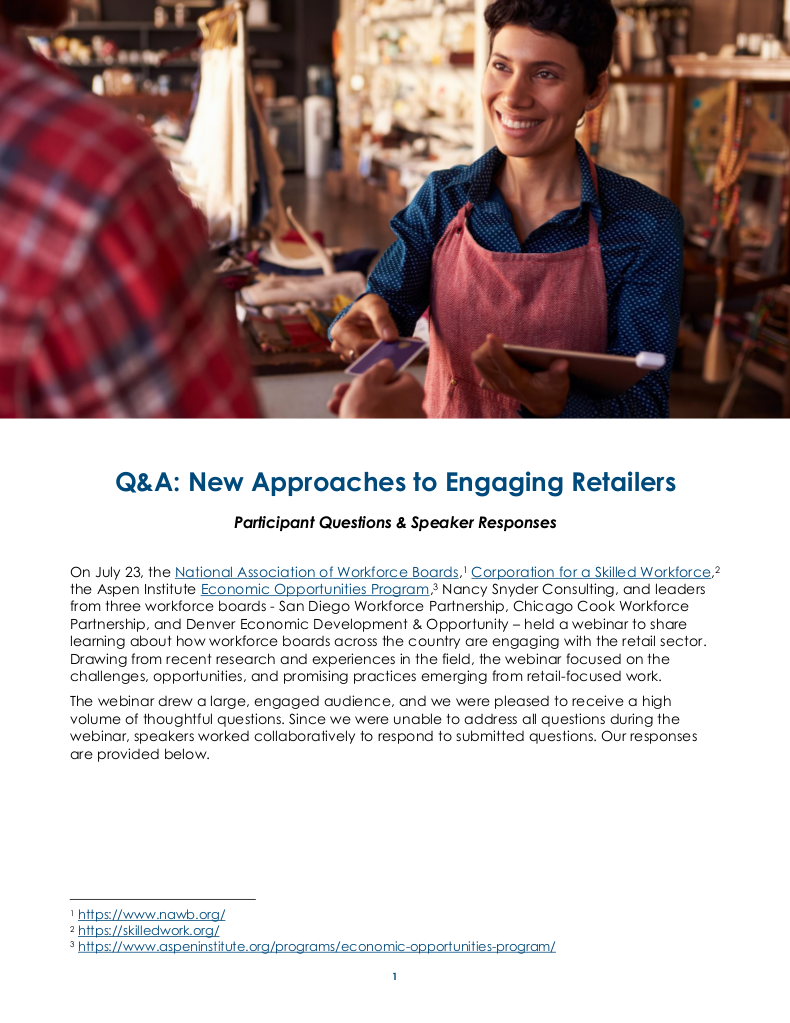 Q&A: New Approaches to Engaging Retailers