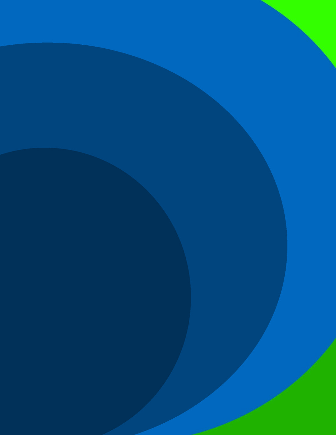 Colorful graphic with concentric circle design