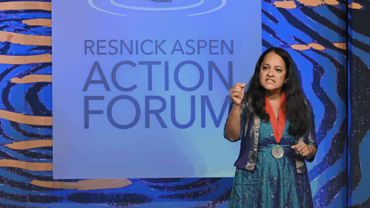 2025 McNulty Prize Winner Dr. Krithi K. Karanth at the 2025 Resnick Aspen Action Forum